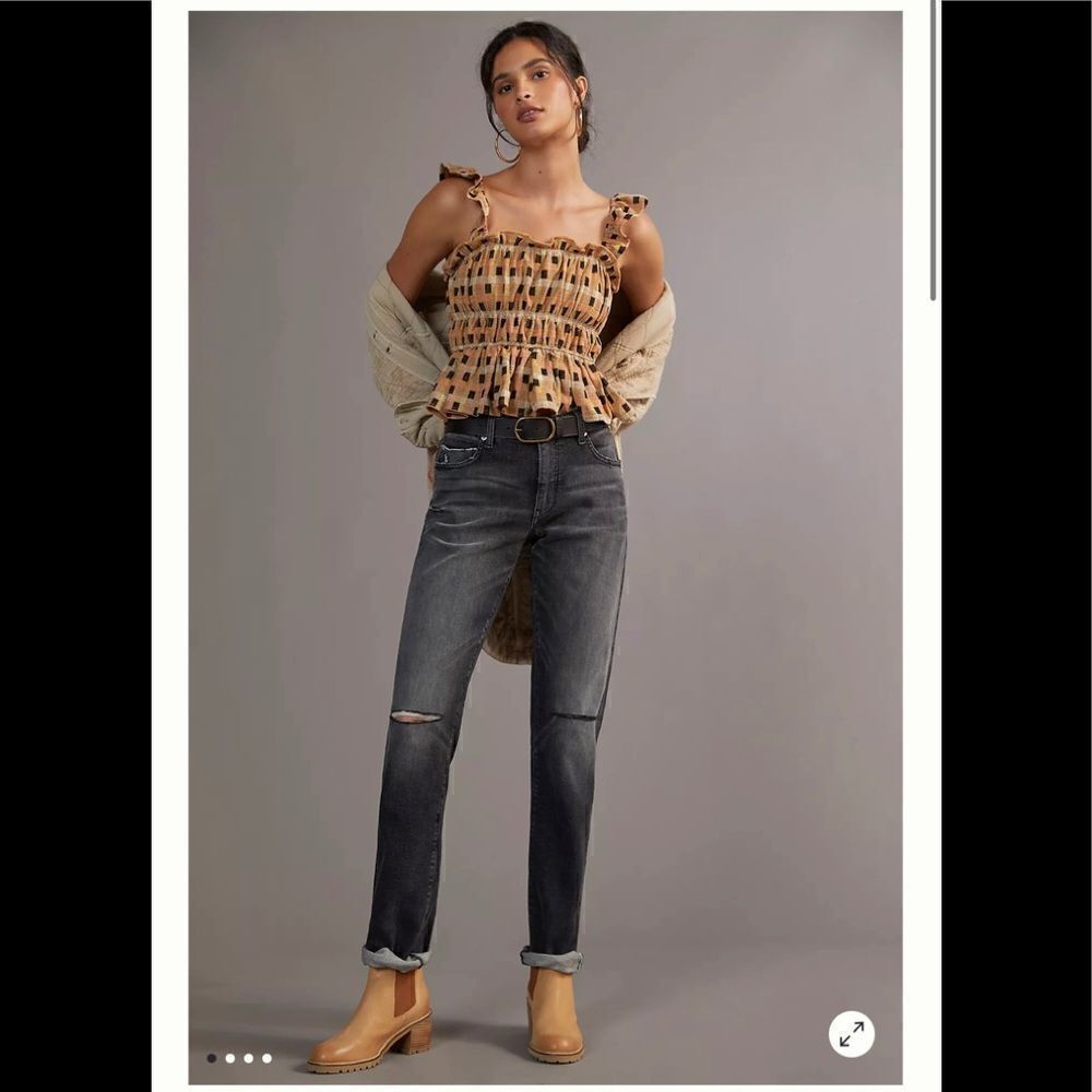Anthropologie Pilcro The Selvedge Low-Rise Straight Jeans